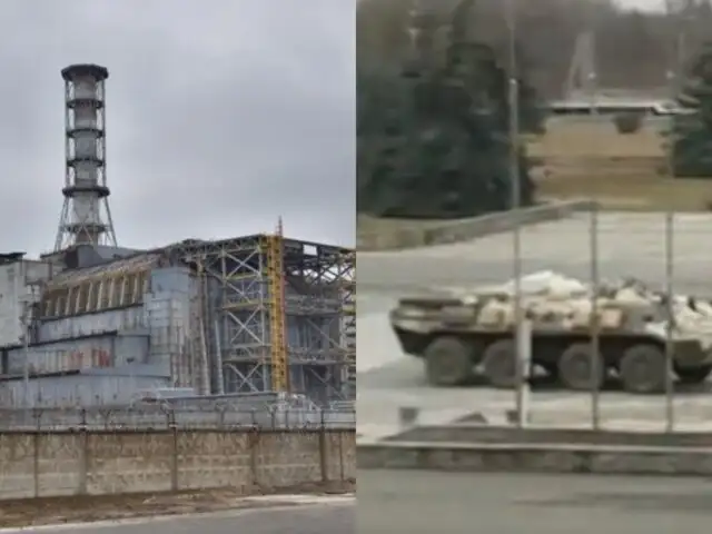 Guerra Rusia - Ucrania: Tropas rusas toman la planta de energía nuclear de Chernobyl