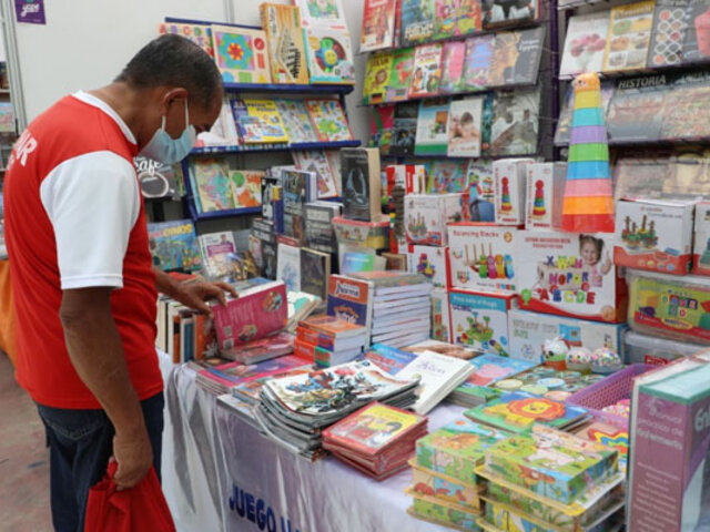Los Olivos: con gran asistencia de público se desarrolla la I Feria del Libro Mujer Peruana