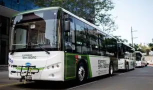 San Isidro: presentan modernos buses eléctricos que recorrerán todo el distrito de manera gratuita