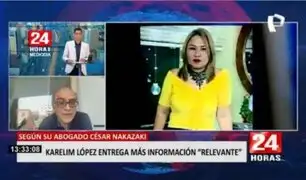 Iván Montoya sobre declaraciones de Karelim López: "Hay material para corroborar"