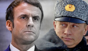 Putin a Macron: “Obtendremos nuestro objetivo por la negociación o por la guerra”