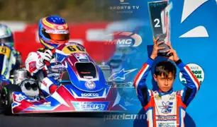 Kartista peruano de 13 años logra segundo lugar en Italia