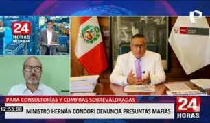 Ex ministro Zamora sobre Hernán Condori: "Está jugando a dividirnos frente a la pandemia"