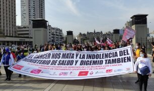 Pacientes con cáncer exigen que se respete proyecto de la Ley Nacional del Cáncer que trabajó exministro Cevallos