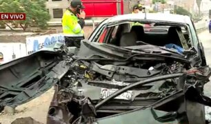 Tragedia en Puente Nuevo: muere chofer de auto al impactar contra bus interprovincial