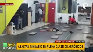 VES: delincuentes armados asaltan gimnasio en plena clase de aeróbicos