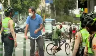 Multas a ciclistas: postergan aplicación de papeletas a infractores hasta el 16 de marzo