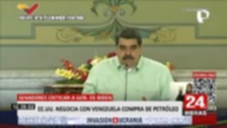 Nicolás Maduro: EEUU y Venezuela se unen por el petróleo