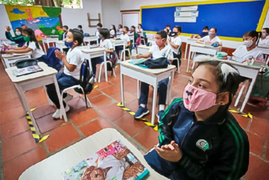 Clases presenciales 2022: estudiantes de colegios de Carabayllo retornan a las aulas