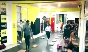 VES: Delincuentes armados ingresan a gimnasio y asaltan a clientas en pleno baile