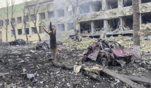 Rusia bombardea hospital infantil en Mariúpol: reportan al menos 17 adultos heridos