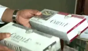 La Victoria: Policía incauta decenas de cajas con cigarrillos "bamba"