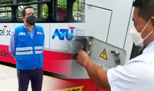 ATU Presenta en primer bus eléctrico de transporte público