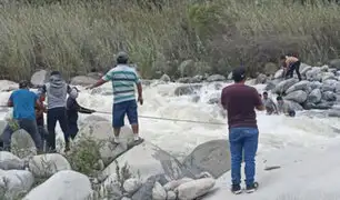 Huancavelica: profesor muere ahogado cuando cruzaba río para ir a dictar clases