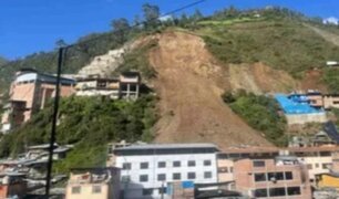 Tragedia en Pataz: al menos 80 viviendas quedaron sepultadas tras derrumbe de ladera