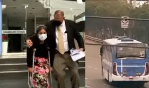 Cobradora perdió pierna cuando chofer 'competía' con otro bus para recoger más pasajeros