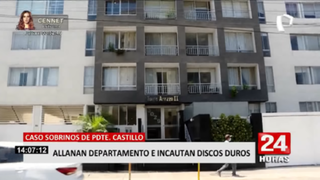 Pedro Castillo: Ministerio Público incautó discos duros del departamento de sus sobrinos