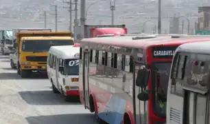 Lima: Se registra paralización parcial de transporte en diferentes zonas