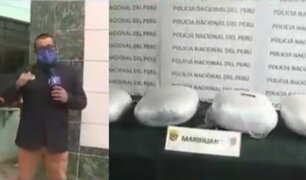 Ventanilla: PNP incauta 20 kilos de marihuana a banda de narcotraficantes