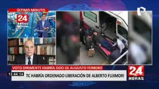 Álvarez Miranda tras fallo a favor de Fujimori: Para el TC no habría impunidad porque ya fue castigado