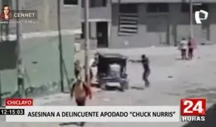Chiclayo: A balazos asesinan a "Chuck Norris" en mototaxi