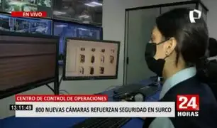 Surco: 800 nuevas cámaras con inteligencia artificial reforzaran la seguridad en la zona
