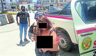 Huancayo: furibundos comerciantes casi linchan a mujer que fue descubierta robando