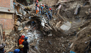 Deslizamiento en Pataz: tras cinco días de intenso trabajo concluye búsqueda y rescate de víctimas