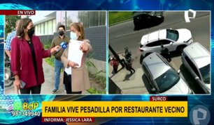 Surco: Restaurante usa calle como estacionamiento público e incomoda vecinos