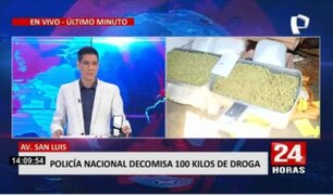 San Luis: decomisan 100 kilos de marihuana en operativo