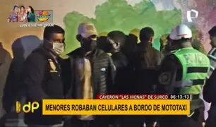Surco: Cae banda de raqueteros “Las Hienas de Parque Alto”