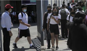 Covid-19: autoridades de Tacna informan que 149 escolares se contagiaron desde el 1 de marzo