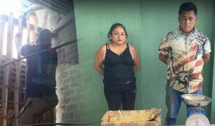 Tumbes: Agentes de la policía treparon techos para intervenir pareja que vendía drogas