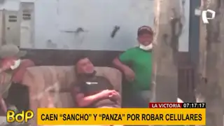 Caen los hermanos "Sancho" y "Panza": se hacían pasar por lavacarros para robar celulares en La Victoria