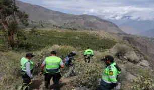 Arequipa: Continúa la búsqueda de Natacha de Crombrugghe  y Kevin Ramos en el valle del Colca