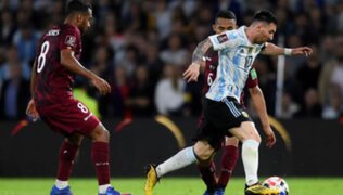 Argentina goleó 3 por 0 a Venezuela con goles de Lionel Messi y Di María