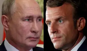 Presidente Macron pide prudencia y evitar declaraciones polémicas sobre Vladimir Putin