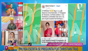 Picantitas del Espectáculo: Christian Domínguez en nueva controversia por cumpleaños de su hijo
