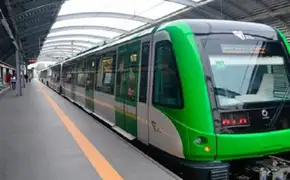 SJL: Tren de la Línea 1 del Metro de Lima sufre fallas técnicas