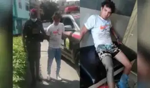 SMP: capturan a extranjero que se disparó en la pierna durante persecución policial