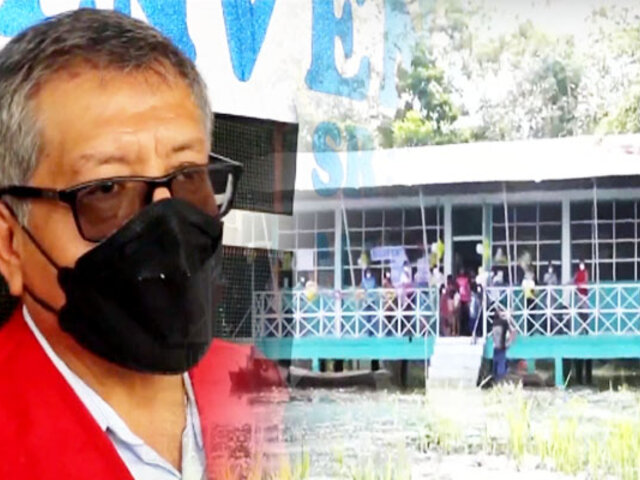 Pucallpa: Ministro de Educación supervisa retorno a clases en región Ucayali