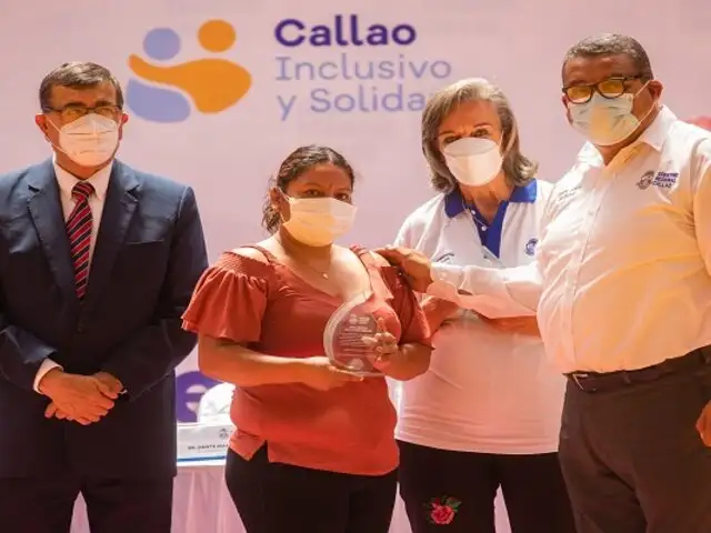 Callao: Más de 10 lideresas chalacas fueron homenajeadas por Día de la Mujer
