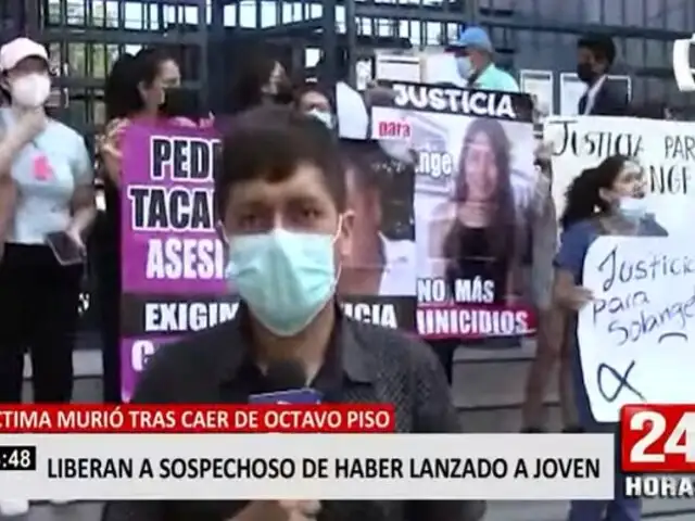 Trujillo: Liberan a sospechoso de haber empujado a joven madre desde octavo piso