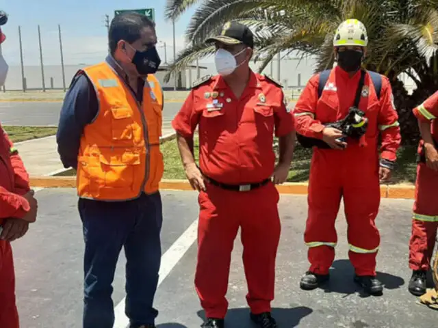 Deslizamiento en Pataz: rescatistas de la policía y de los bomberos viajan a zona de la tragedia