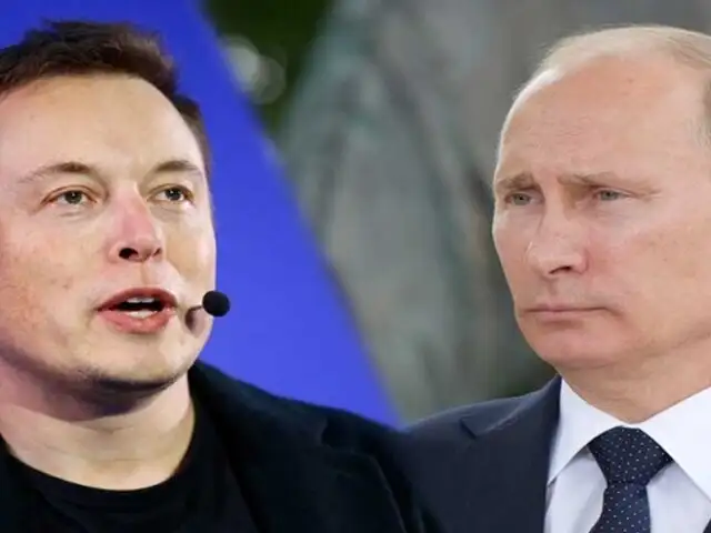 Elon Musk “quiere pelearse” con Vladimir Putin