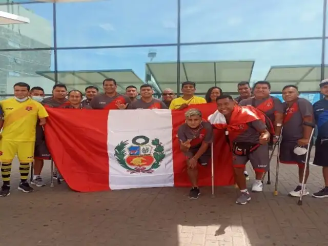 Perú arrancó su participación en Torneo Sudamericano de fútbol de amputados