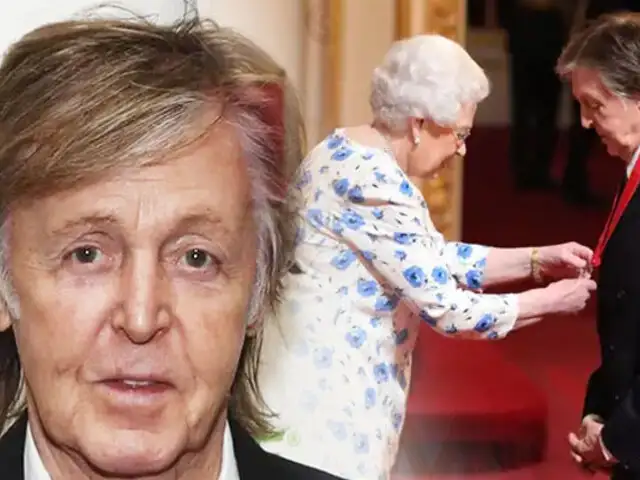 Paul McCartney será nombrado “Lord” por la reina Isabel II