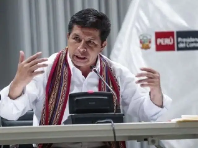 Pedro Castillo tras indulto para  Alberto Fujimori: 