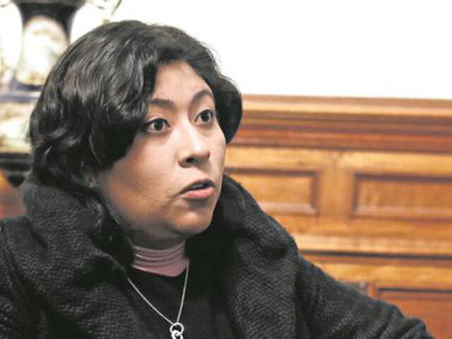 Betssy Chávez sobre moción de censura: "Lo tomo con tranquilidad. Yo soy un ave de paso"