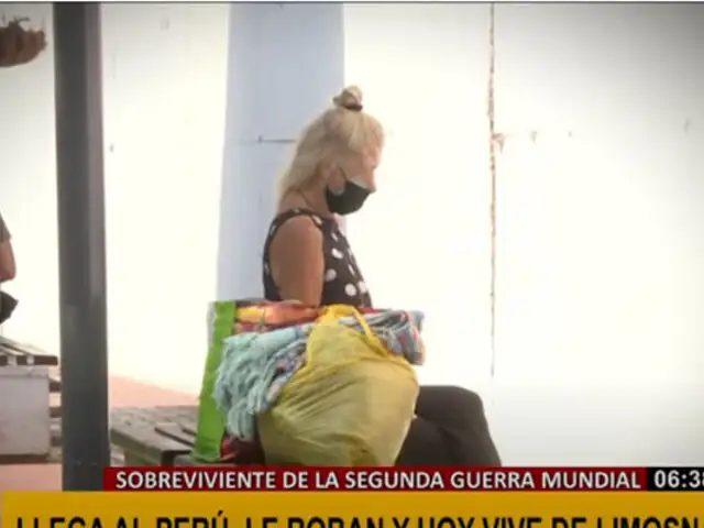 Turista alemana llega al Perú, le roban y hoy vive de limosnas